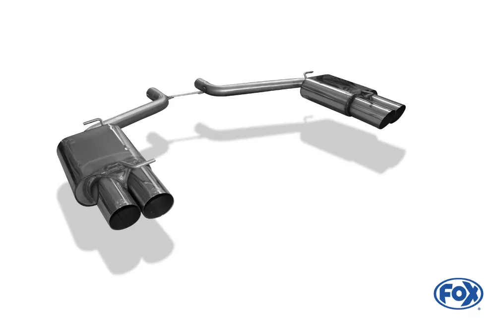 Dodge Challenger  Endschalldämpfer rechts/links - 2x100 Typ 14 rechts/links