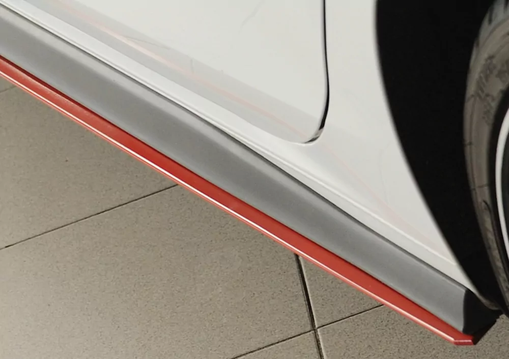 Rieger Seitenschweller links ansatz für VW Golf 8 GTI Clubsport 5-tür. 10.20-03.24 (bis Facelift)