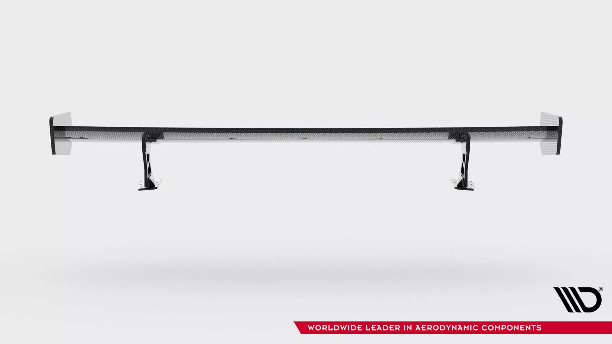 Carbon Spoiler With External Brackets Uprights  BMW 3er Coupe E46