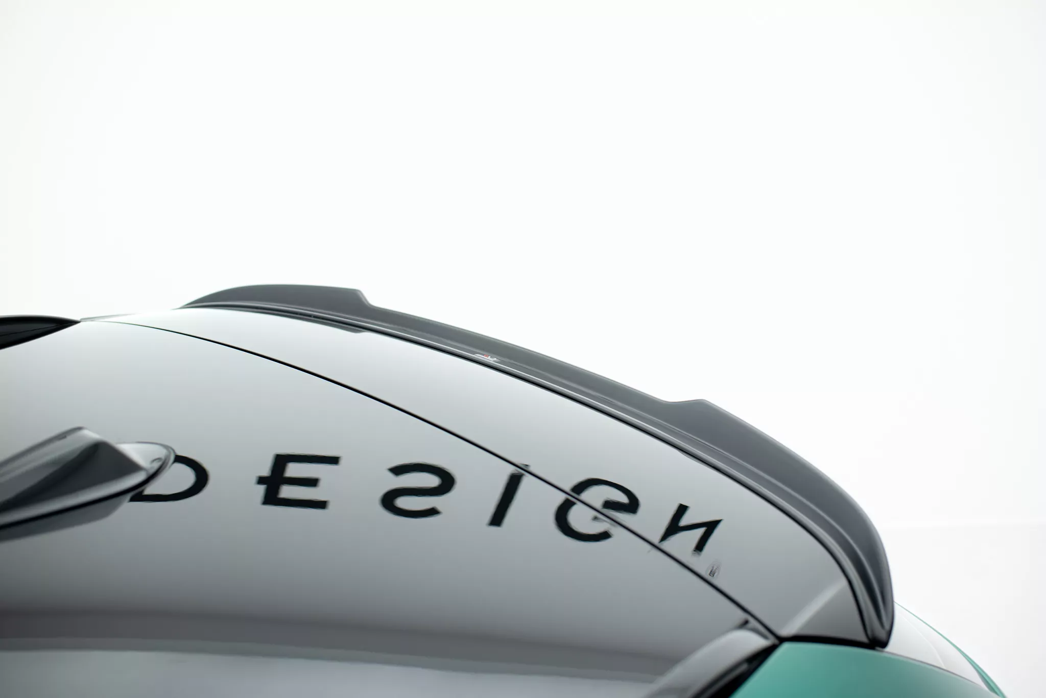 Spoiler CAP Für BMW 3er Standard / M340 / M-Paket / M3 Touring G21 / G81 Schwarz Hochglanz