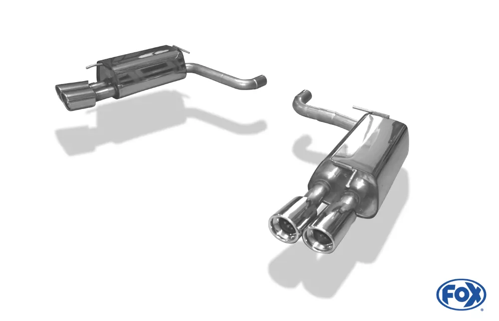 Jaguar XF CC9  Endschalldämpfer rechts/links - 2x90 Typ 17 rechts/links