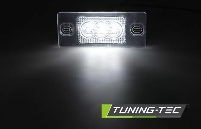 License Led Lights 3xled Fits Vw Tiguan / Touareg / Golf V Variant /  Porsche Cayenne With Canbus