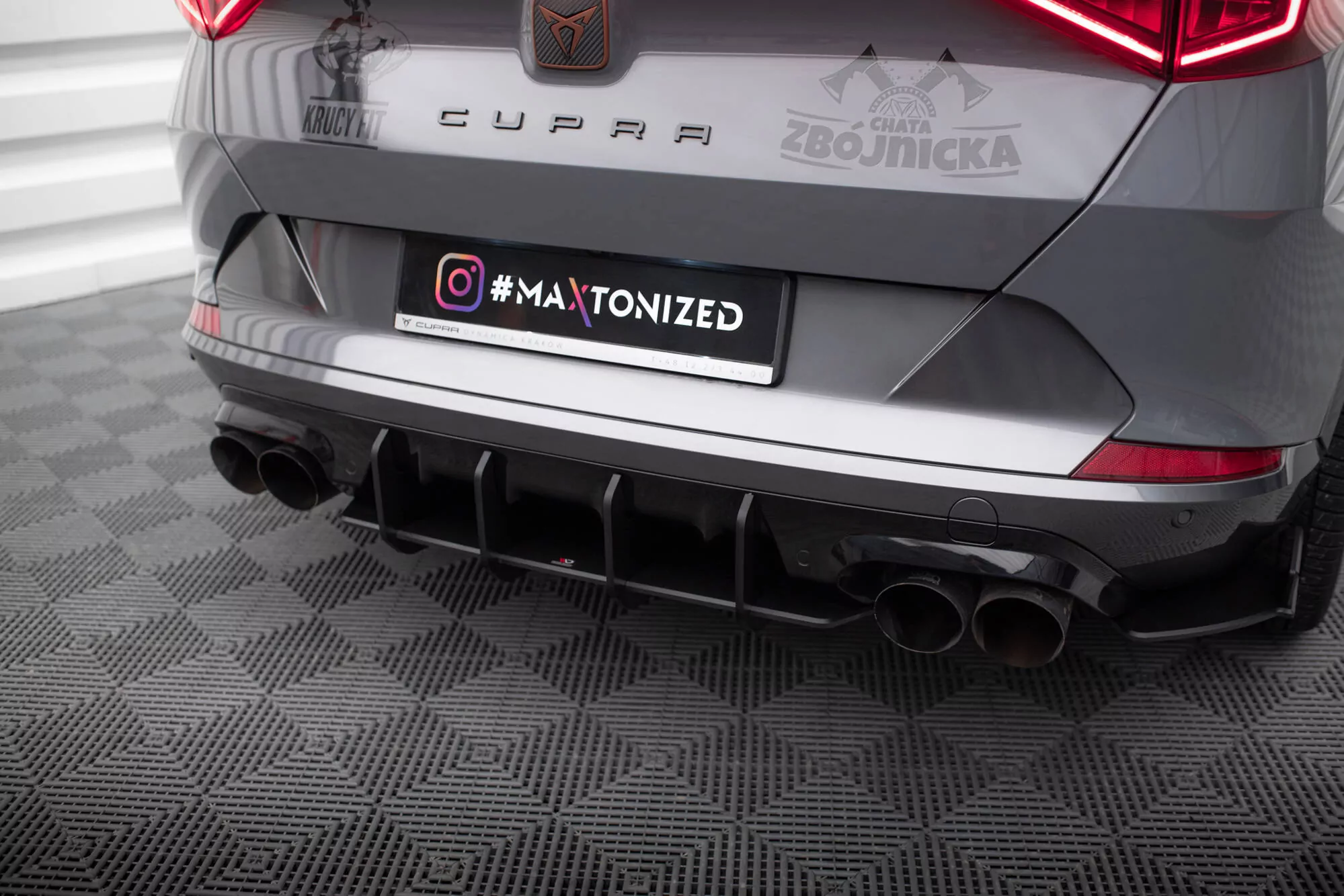 Street Pro Heckschürze Für Cupra Formentor Mk1
