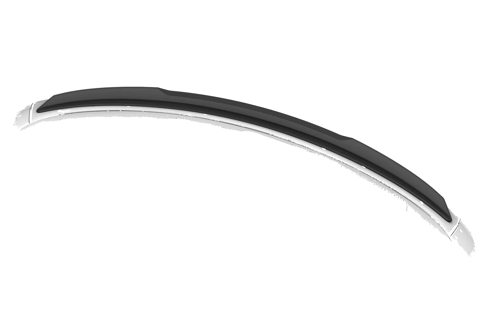 Heckflügel mit ABE für Porsche Cayenne Typ 92A HF782 Strukturiert (schwarz matt)