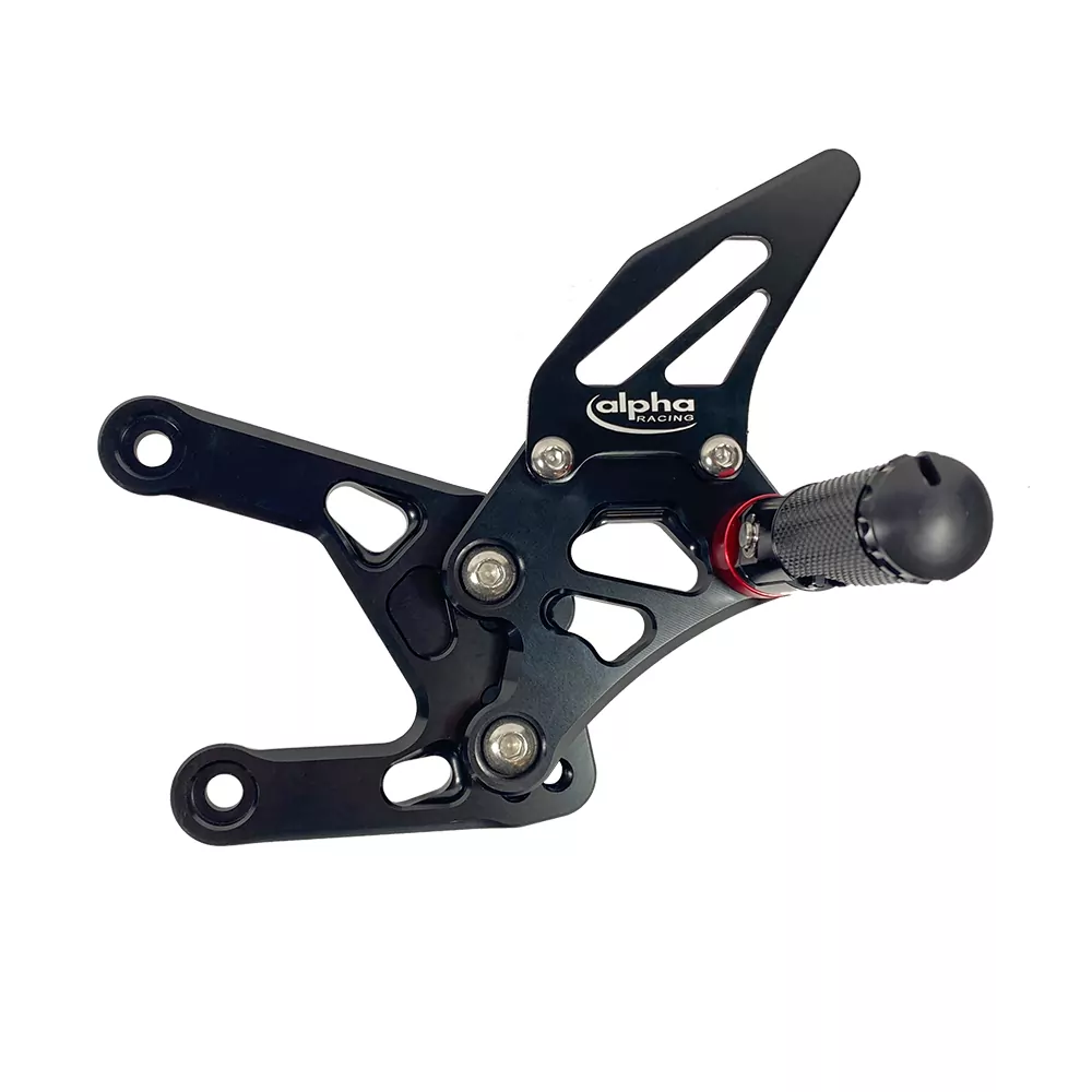 TRACK Fußrastenanlage schwarz Yamaha MT10 2016- ABE