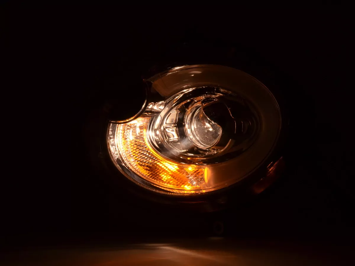 Scheinwerfer Set Daylight LED TFL-Optik Mini One / Cooper Bj. 06-10 chrom