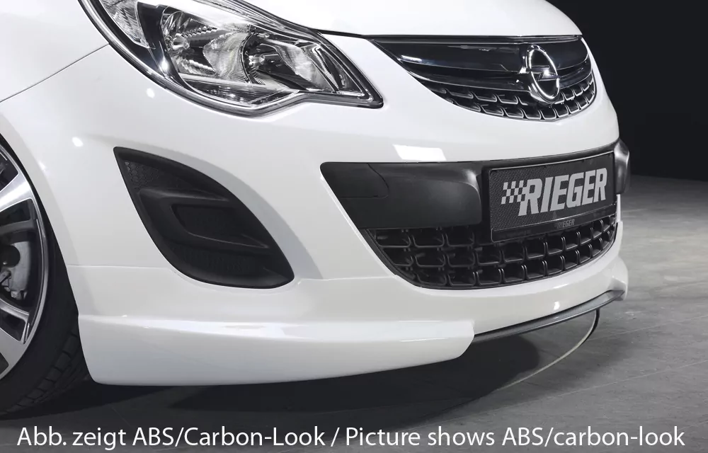 Rieger Spoilerschwert für Opel Corsa D | 5-tür. 01.11- (ab Facelift) für Spoilerlippe 58946 / 58950