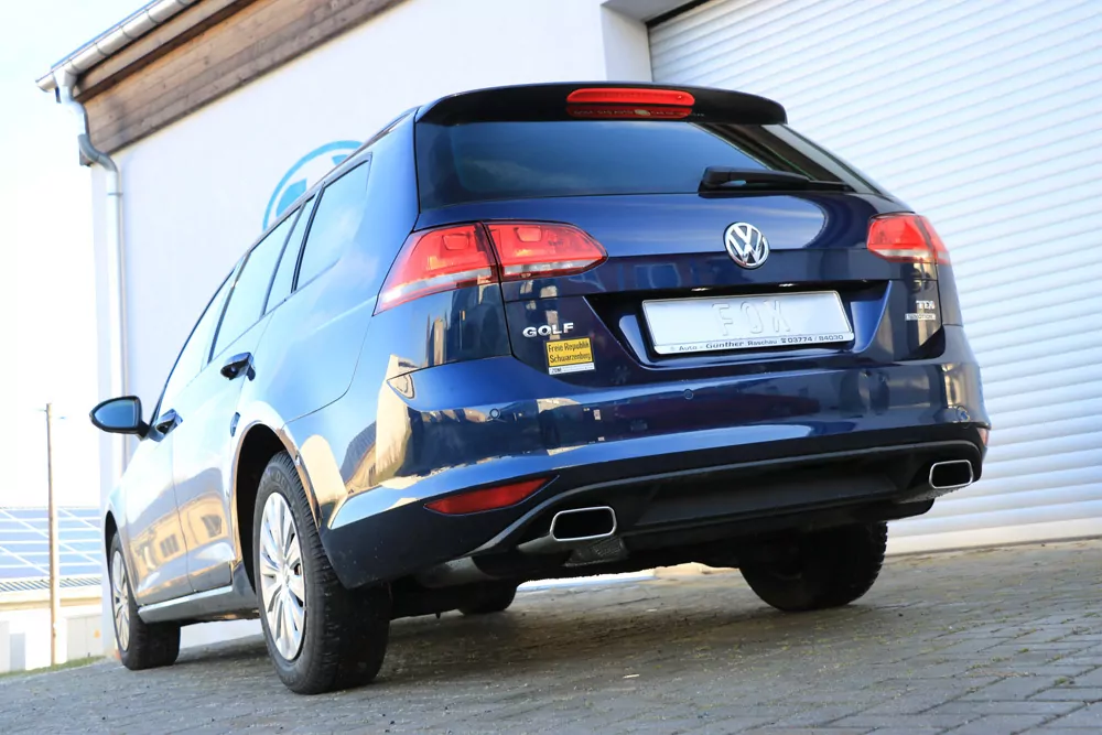 VW Golf VII Variant 4-Motion  Endschalldämpfer rechts/links - 145x65 Typ 59 rechts/links