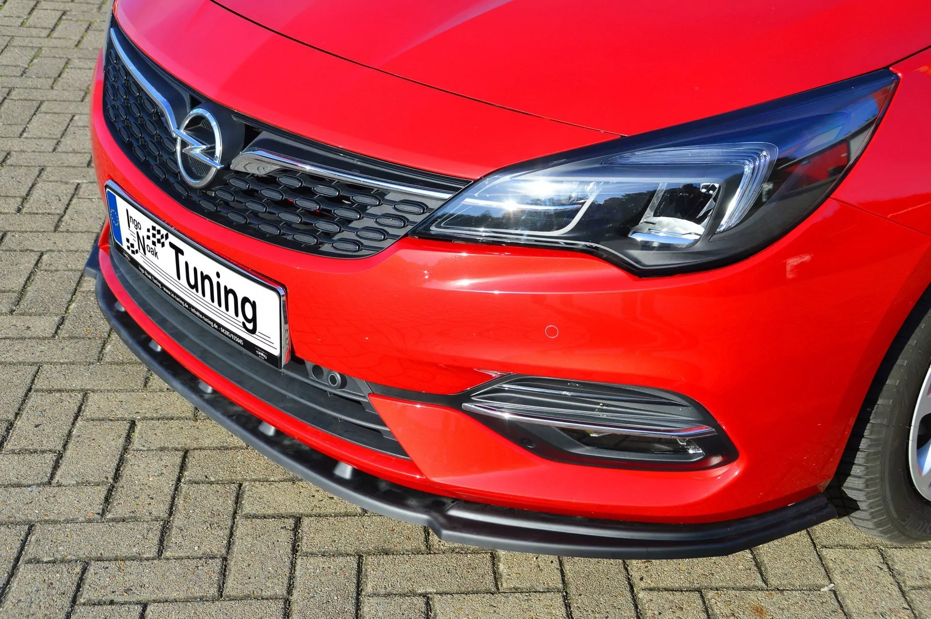 Cup Frontspoilerlippe für Opel Astra K 5 türer + Sportstourer