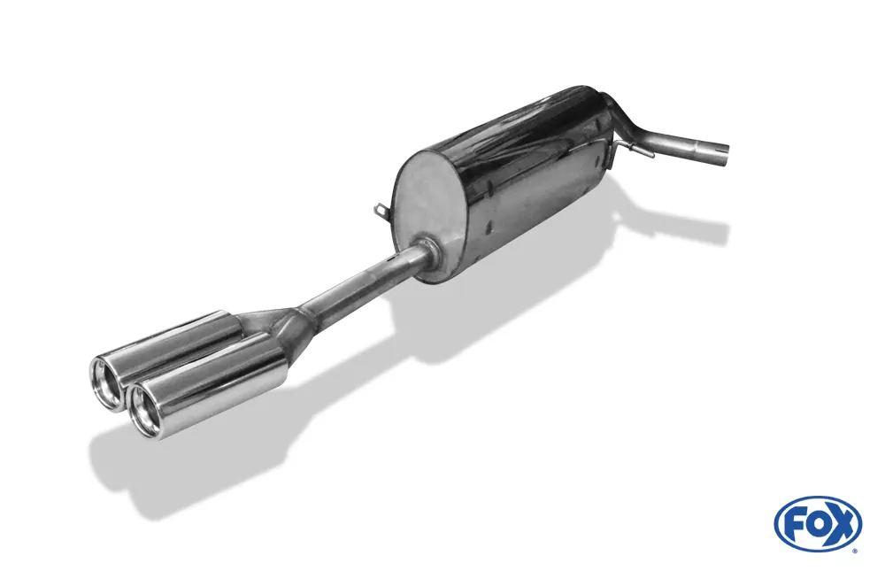 Skoda Fabia Typ 5J/NJ - Combi  Endschalldämpfer - 2x76 Typ 13