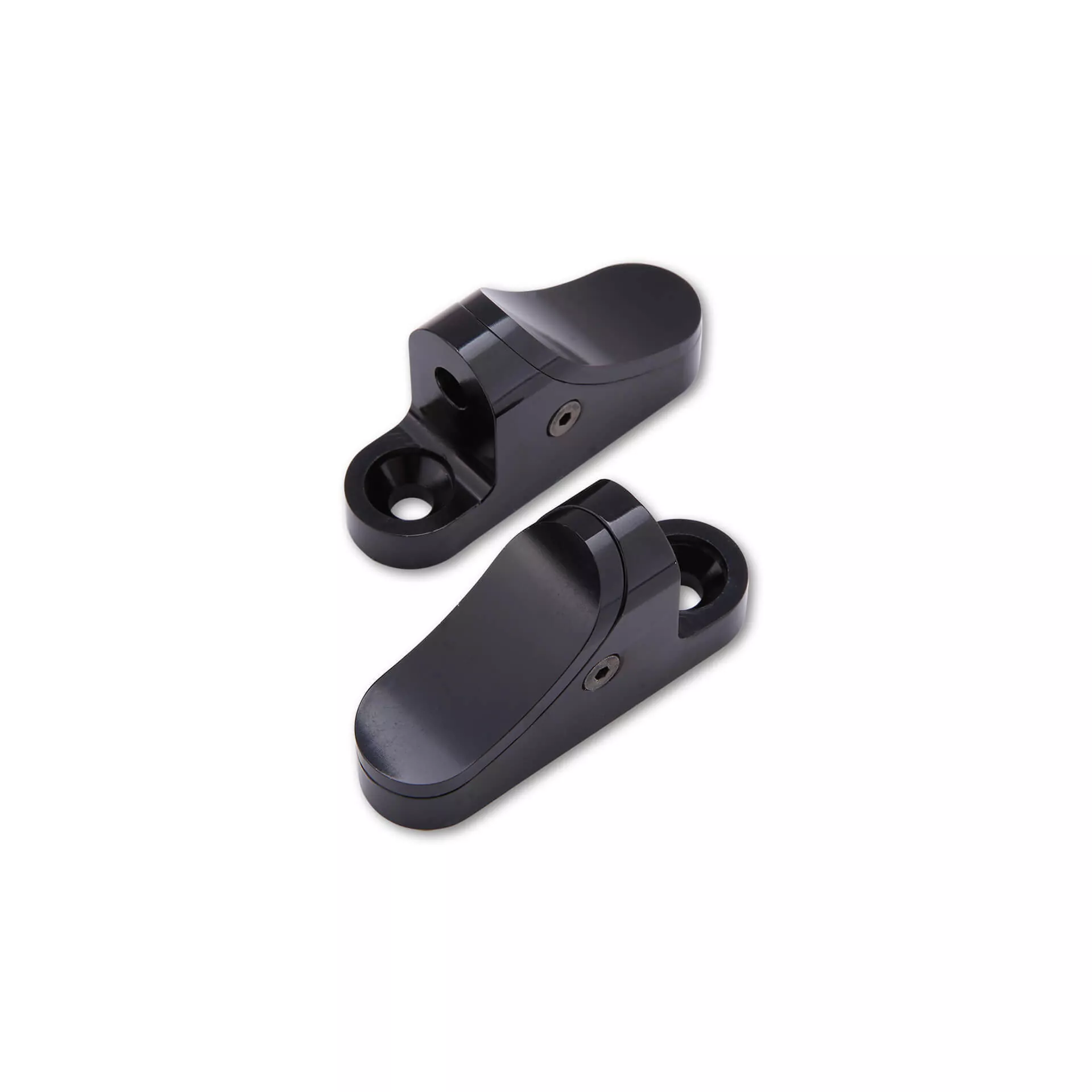 HIGHSIDER pro Spiegeladapter Universal, Für Verkleidungsspiegel, Mit Abdeckung, Kurz (Paar)