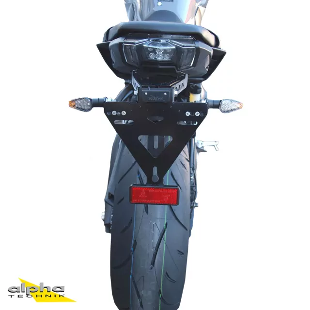 alpha Technik Kennzeichenhalter Yamaha MTN850-A,MT09 ABS,MT09SP;Typ RN43; Modelljahr 2017-