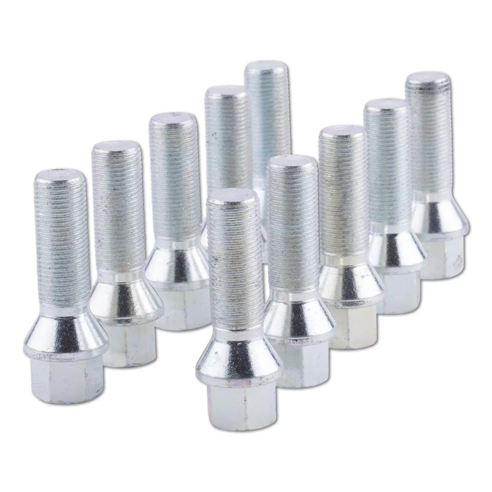 ST Radschraube M14x1,25x38mm KE60° silber (10 Stk) Alle Alle