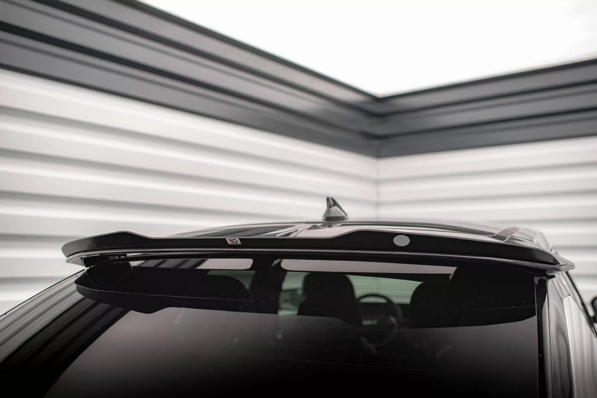 HĂ¶her Spoiler CAP Für Kia EV6 GT-Line Mk1 Schwarz Hochglanz