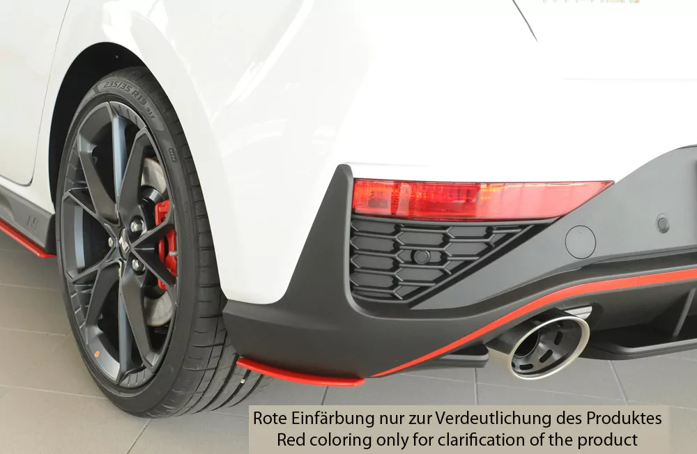 Rieger Heckschürzenansatz seitlich links für Hyundai i30 N-Performance  (PDE) 5-tür. (Schrägheck) 05.21- (ab Facelift)