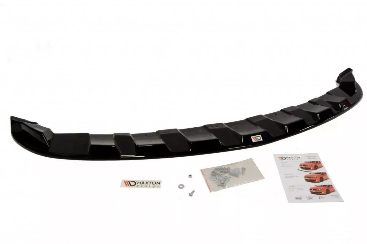 Front Ansatz Passend Für Passend Für MERCEDES ML W164 AMG Schwarz Hochglanz Schwarz Hochglanz