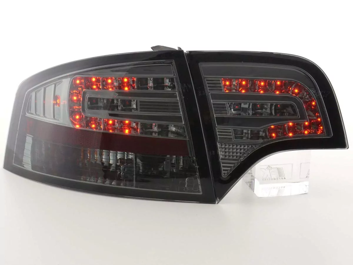 LED Rückleuchten Set Audi A4 Limousine Typ 8E Bj. 04-07 schwarz