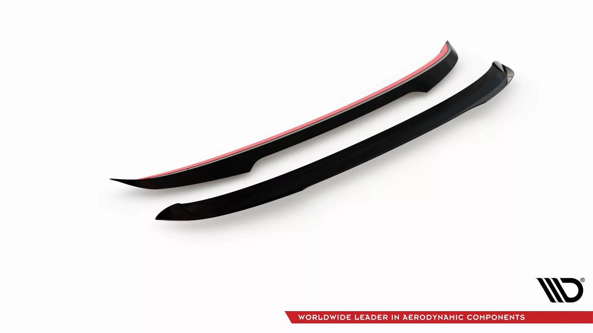 Spoiler CAP V.1 Für Volkswagen Golf GTI / GTE / GTD / R-Line / R Mk8 Schwarz Hochglanz