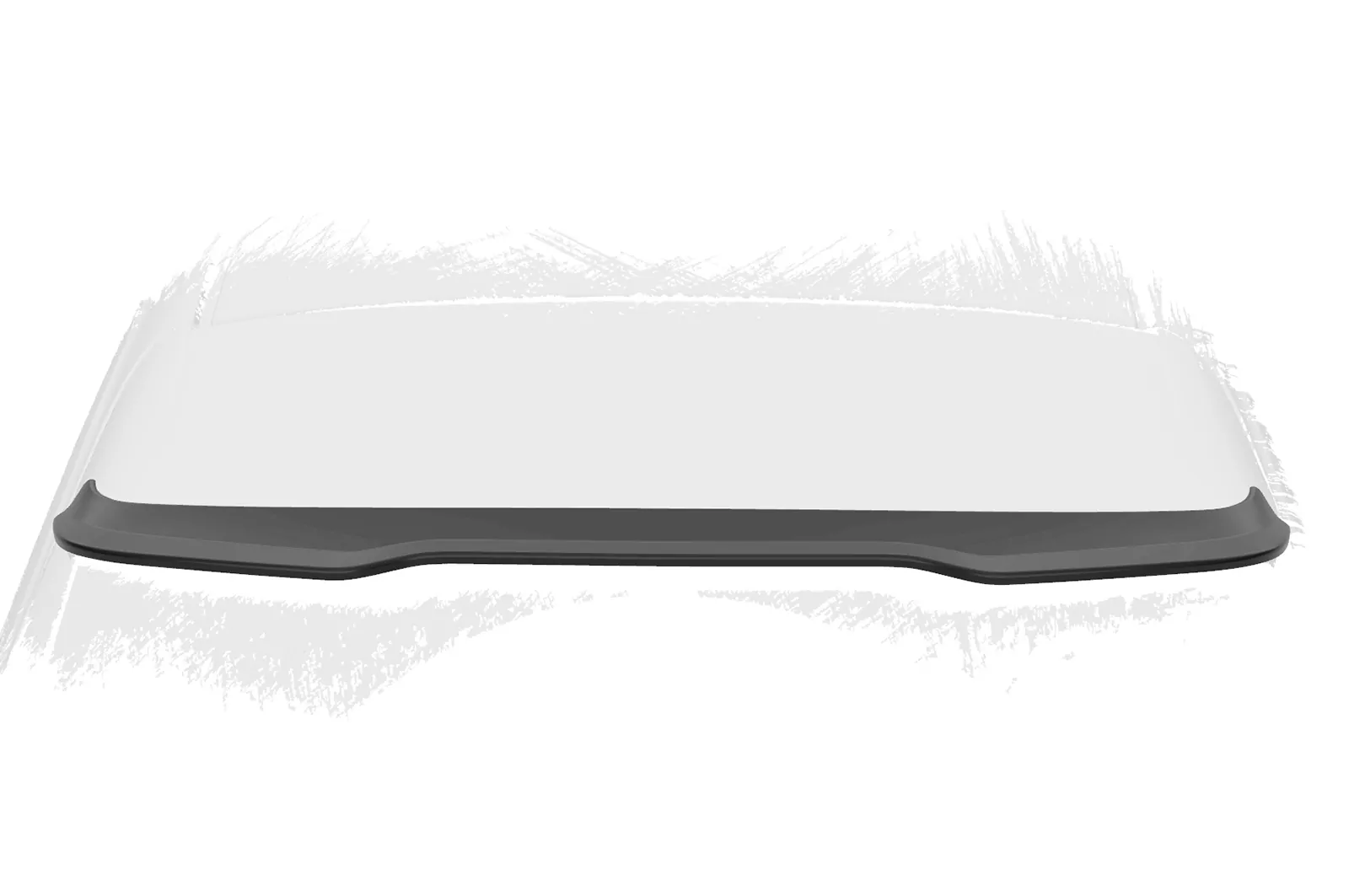 Heckflügel mit ABE für Volvo V40 R-Design HF896 Schwarz Strukturiert