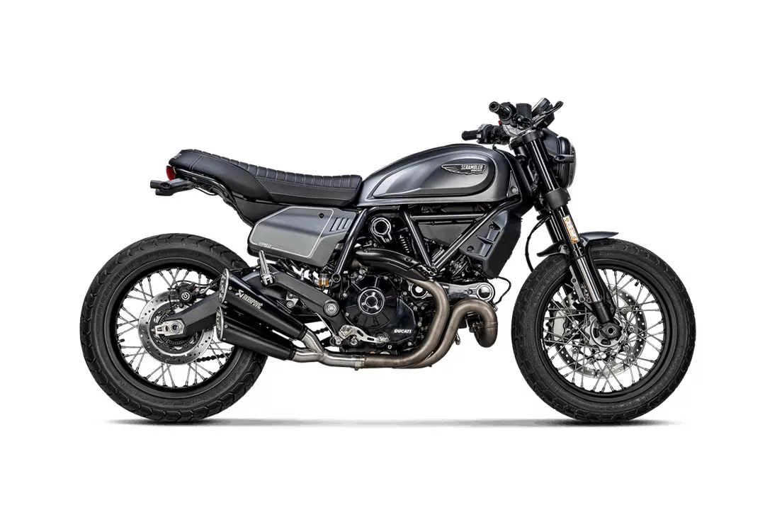 Akrapovic Slip-On Line Auspuff für Ducati Scrambler Urban Motard / Nightshift / Icon / Icon Dark / Desert Sled 2021-