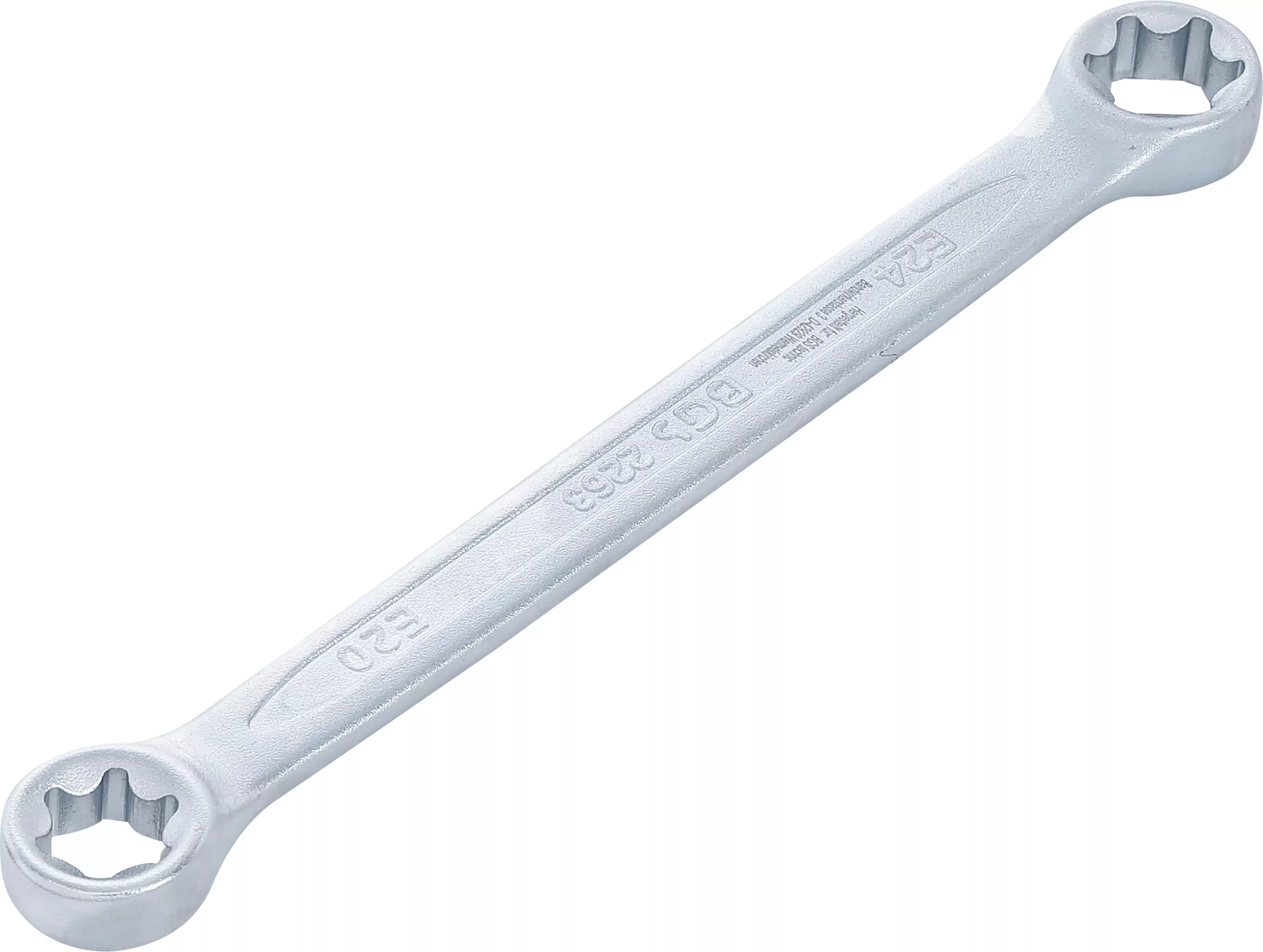 Doppel-Ringschlüssel mit E-Profil-Ringköpfen | SW E20 x E24