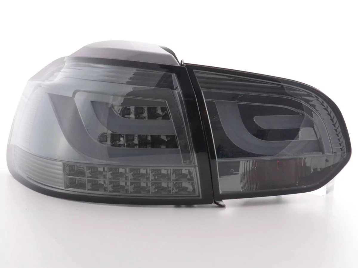 LED Rückleuchten Set VW Golf 6 Typ 1K Bj. 2008-2012 schwarz mit Led Blinker