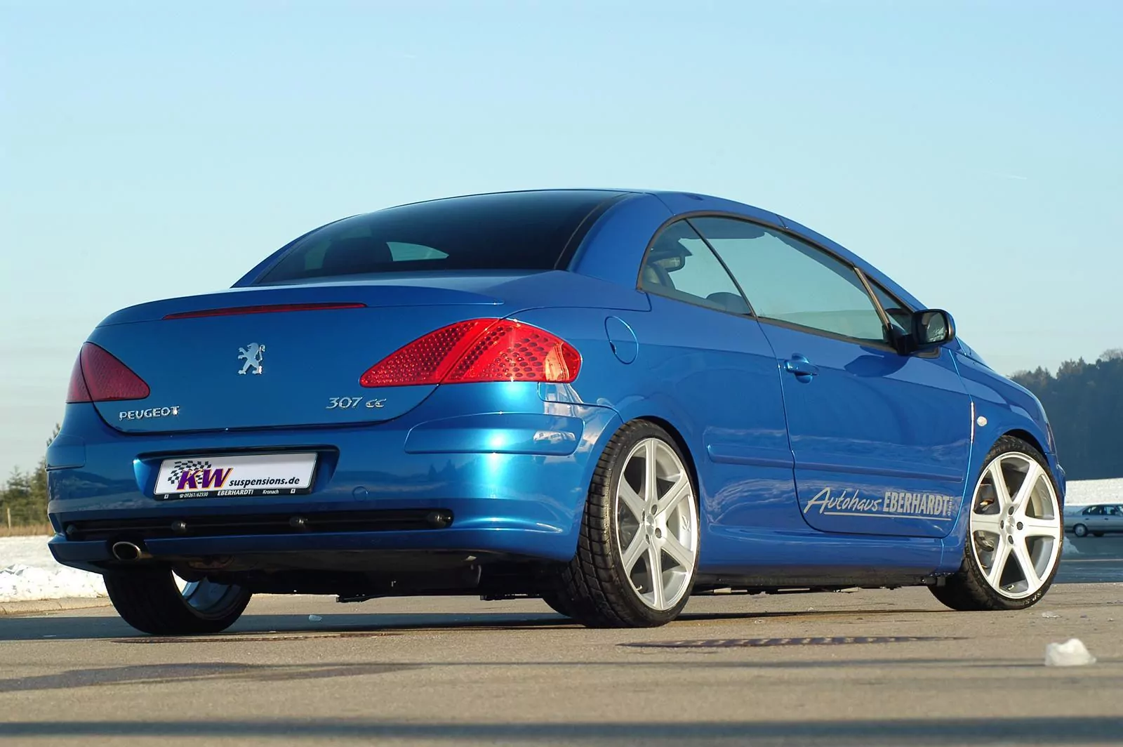 KW Gewindefahrwerk V1 inox PEUGEOT 307 CC (3_, 3B) 03/2003-06/2009