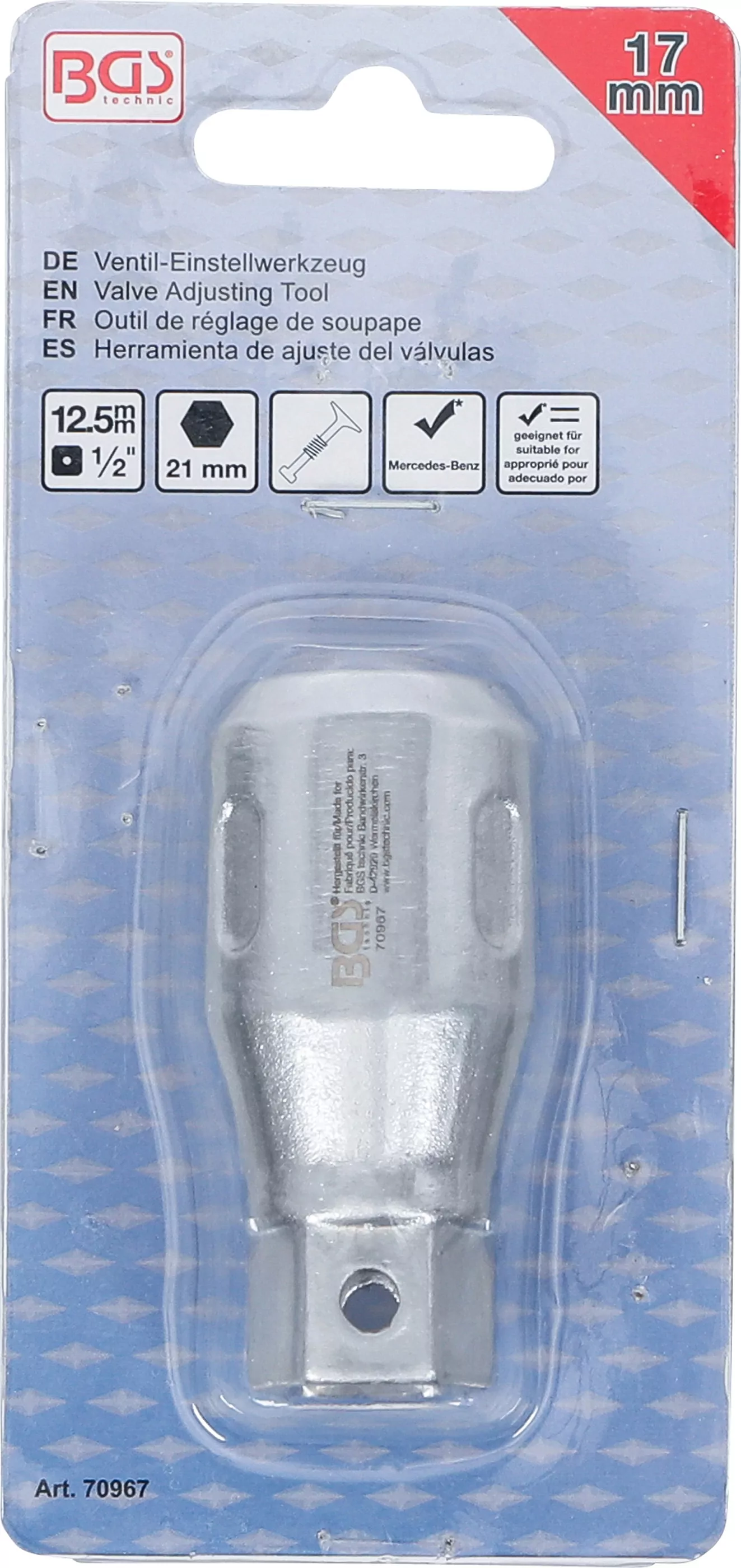 Ventil-Einstellwerkzeug | für Mercedes-Benz M100, 110, 114, 115, 123, 130