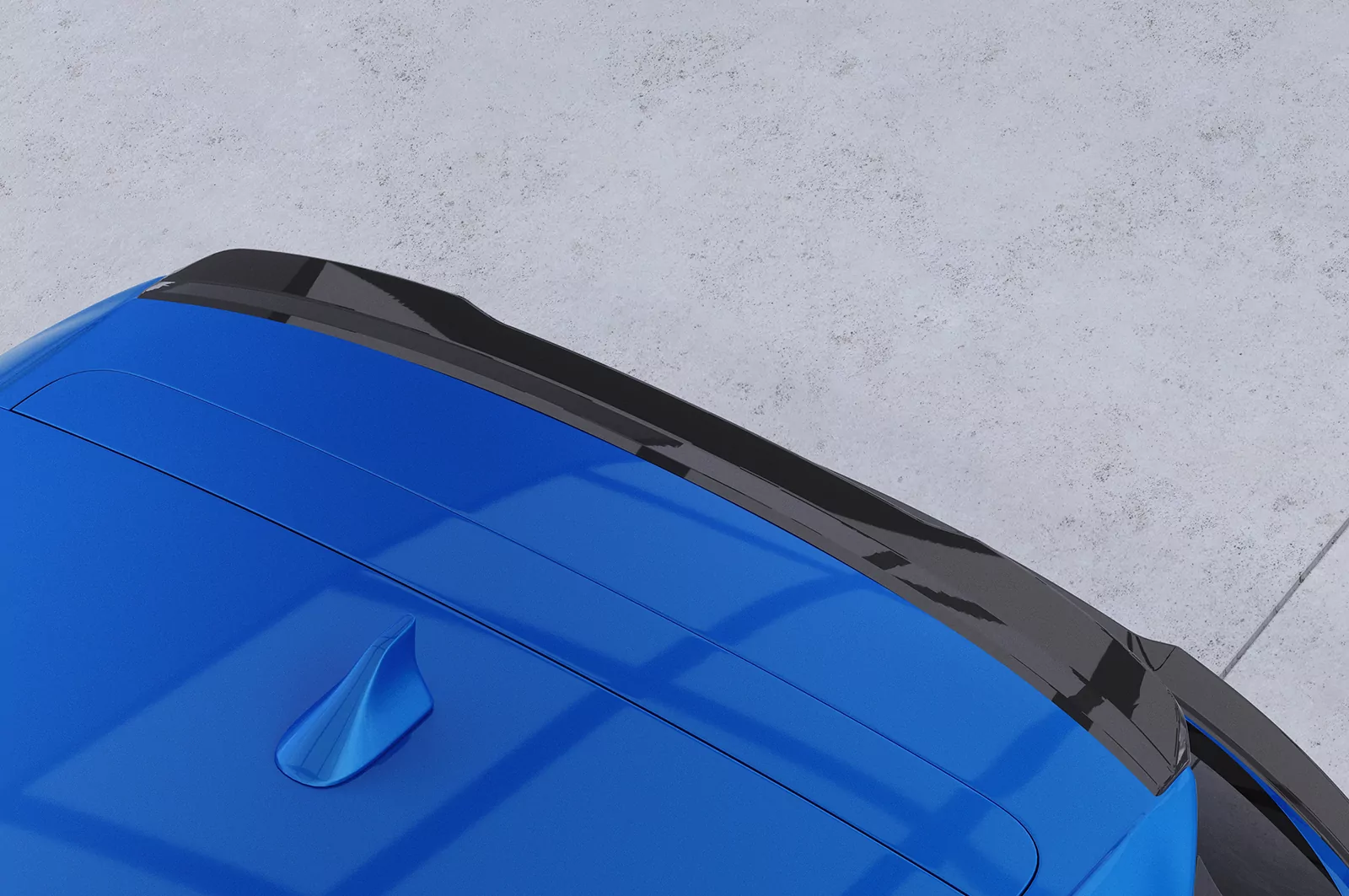 Heckflügel mit ABE für Kia Ceed (CD) HF110 Schwarz Strukturiert