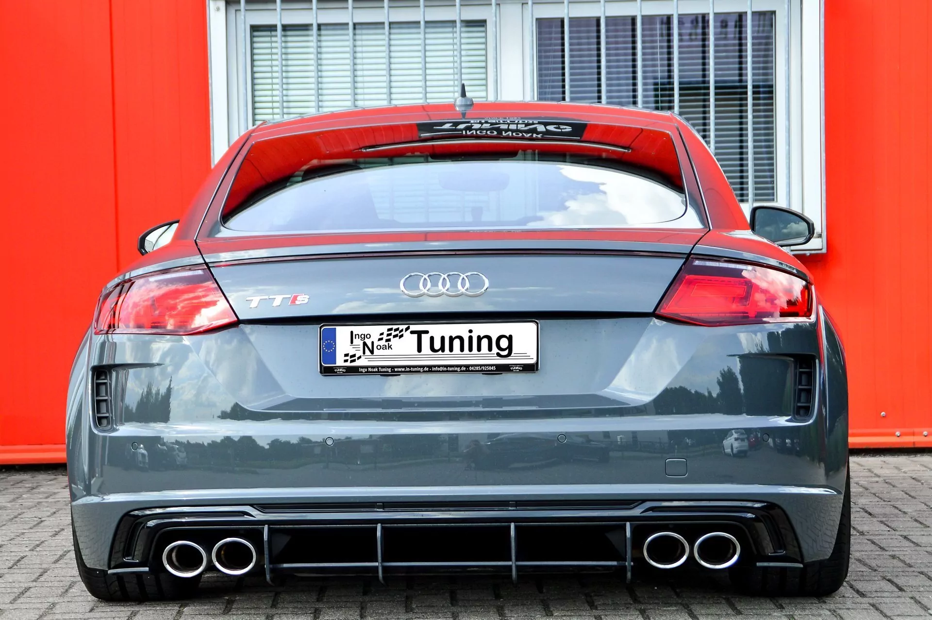Racing Heckansatz Diffusor für Audi TTS 8S Facelift