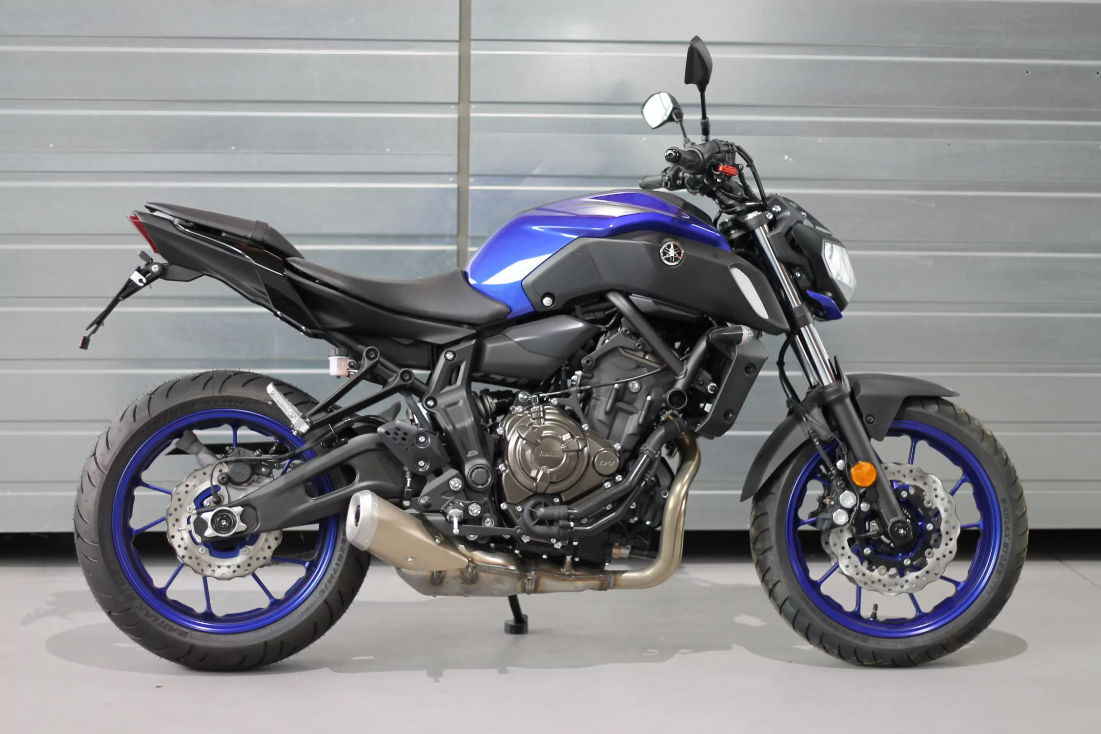 Kurzes Heck - Kennzeichenträger - Kennzeichenhalter für Yamaha MT-07 ab 2014