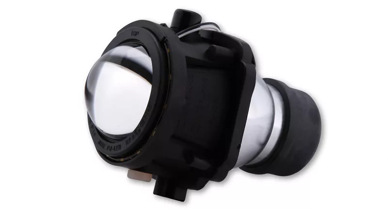 SHIN YO Ellipsoidscheinwerfer, Abblendlicht. + LED-Positionsleuchte. E-geprüft