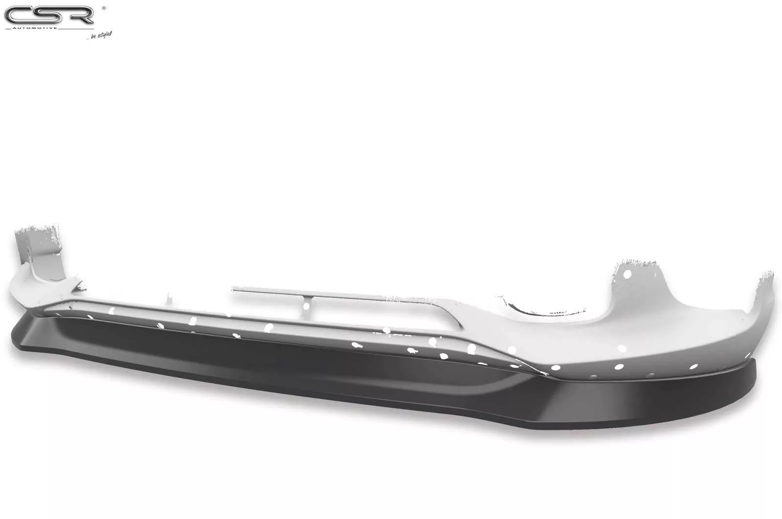 Cup-Spoilerlippe mit ABE für Kia Picanto (JA) CSL463 Strukturiert (schwarz matt)