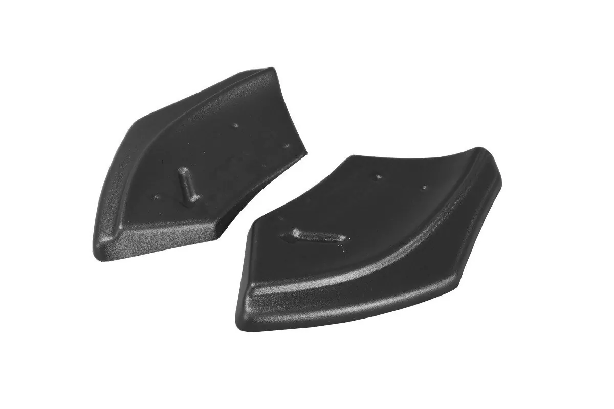 Heck Ansatz Flaps Diffusor Passend Für Diffusor Passend Für VW SCIROCCO MK.3 R FL Schwarz Hochglanz Schwarz Hochglanz