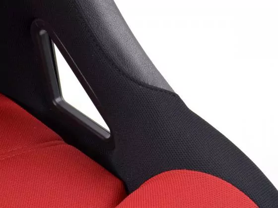 FK Sportsitze Auto Vollschalensitze Set Edition 4 Stoff rot