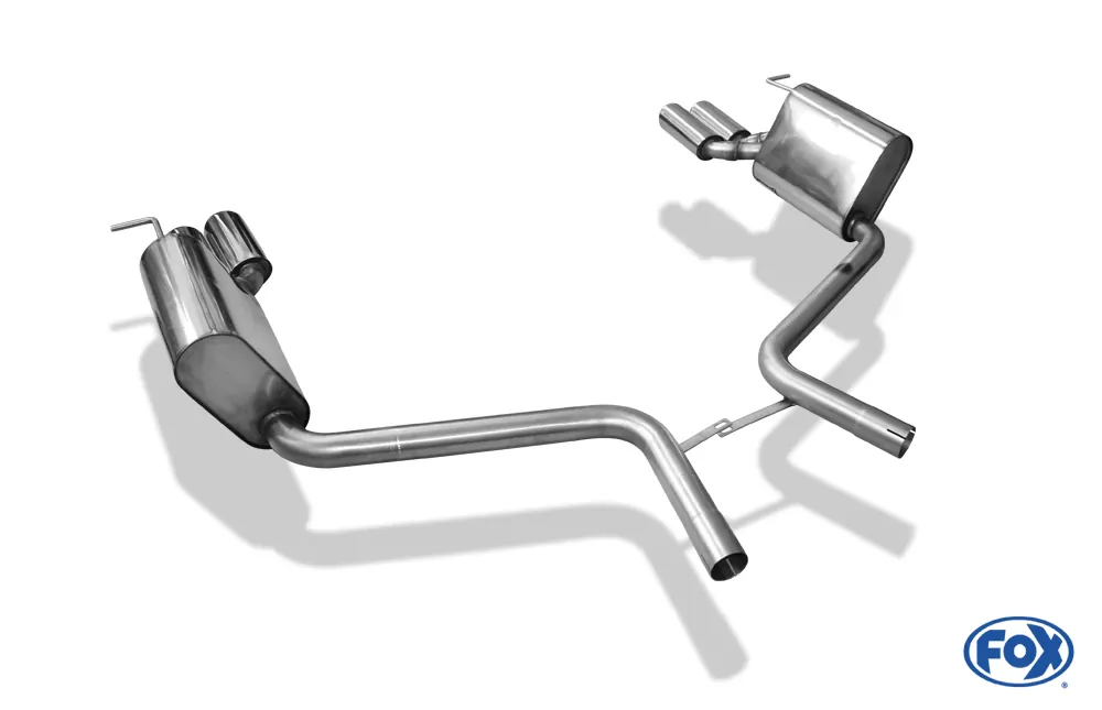 Mercedes E-Klasse S211 Kombi  Endschalldämpfer rechts/links - 2x88x74 Typ 32 rechts/links