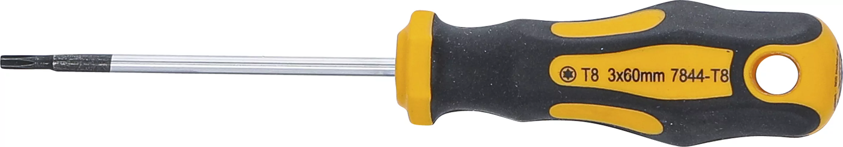 Schraubendreher | T-Profil (für Torx) T8 | Klingenlänge 60 mm