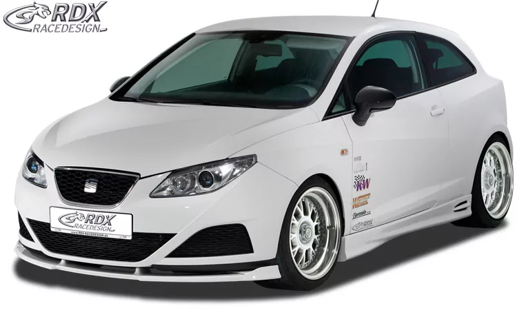 RDX Frontspoiler VARIO-X für SEAT Ibiza 6J, 6J SC & 6J ST -03/2012 (nicht FR, Cupra, Bocanegra) Frontlippe Front Ansatz Vorne Spoilerlippe