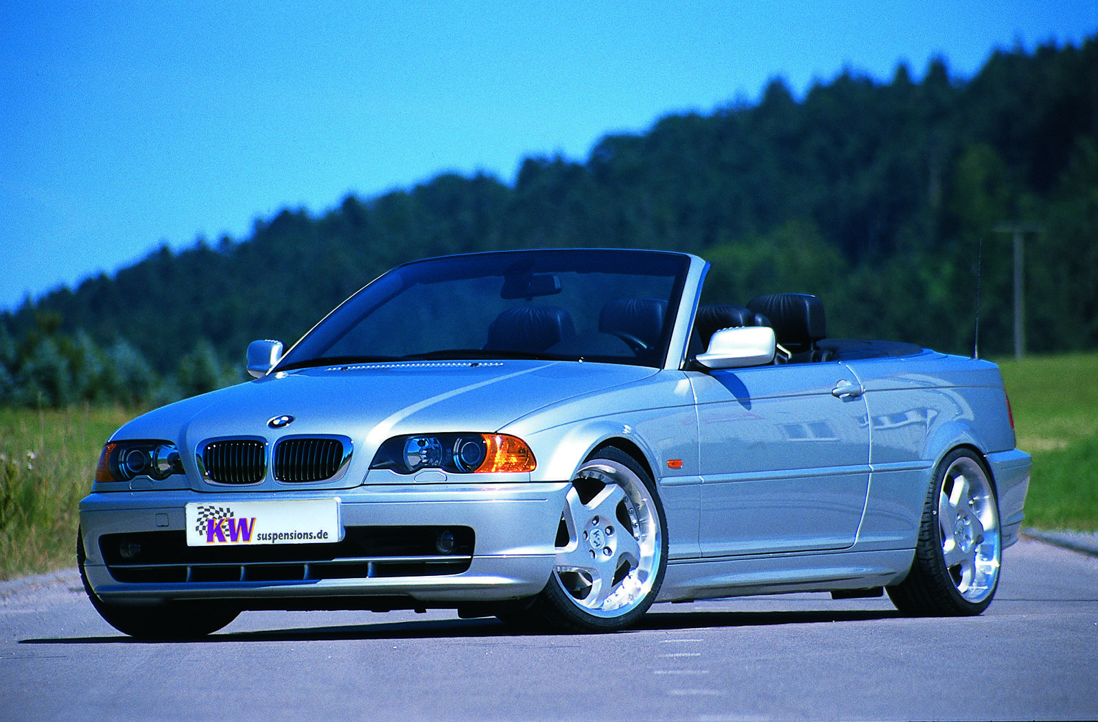 KW Gewindefahrwerk V1 inox BMW 3 Touring (E46) 346L, 346X 06/1999-07/2005