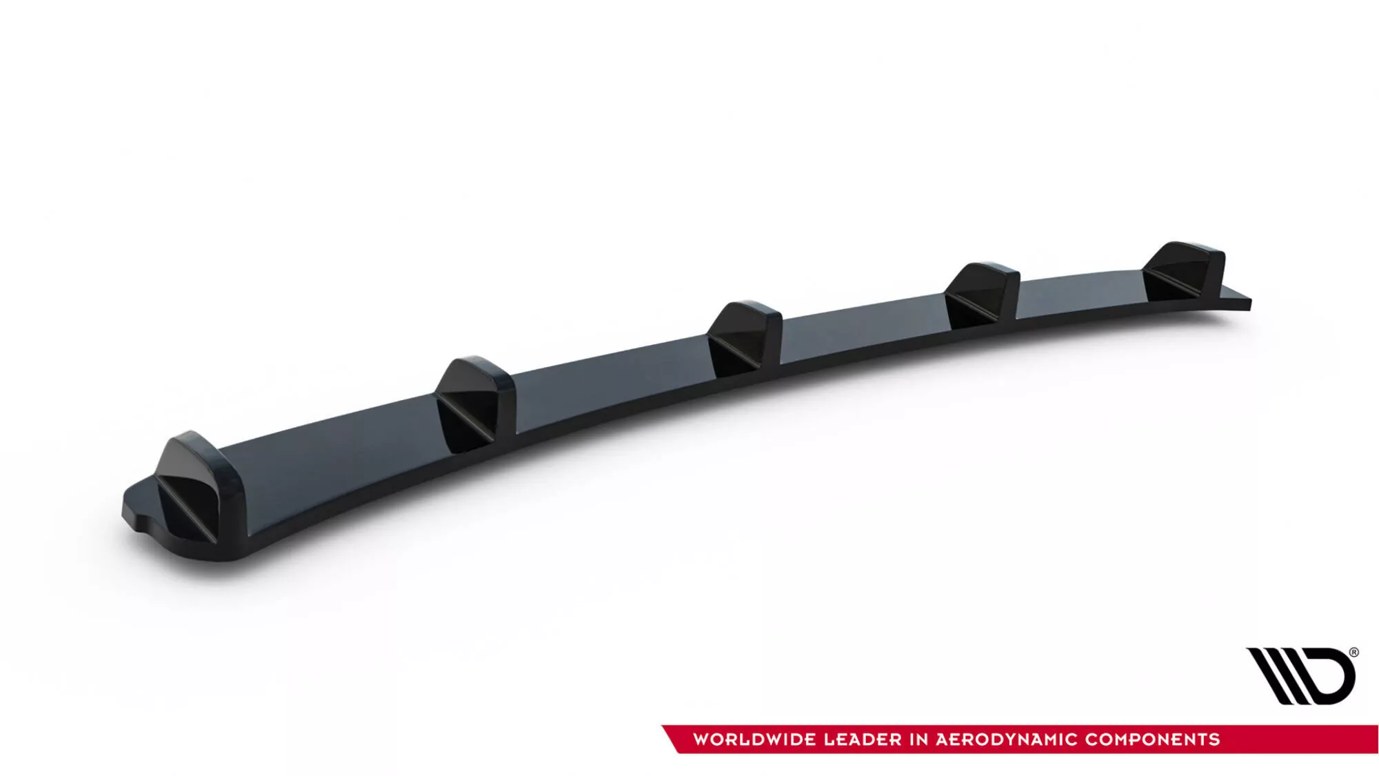 Mittlerer Diffusor Heck Ansatz Passend Für Passend Für BMW 3er E46 M Paket COUPE DTM LOOK Schwarz Hochglanz Schwarz Hochglanz