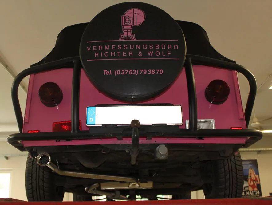 Trabant 1.1 Kübelwagen  Endschalldämpfer - 1x80 Typ 13