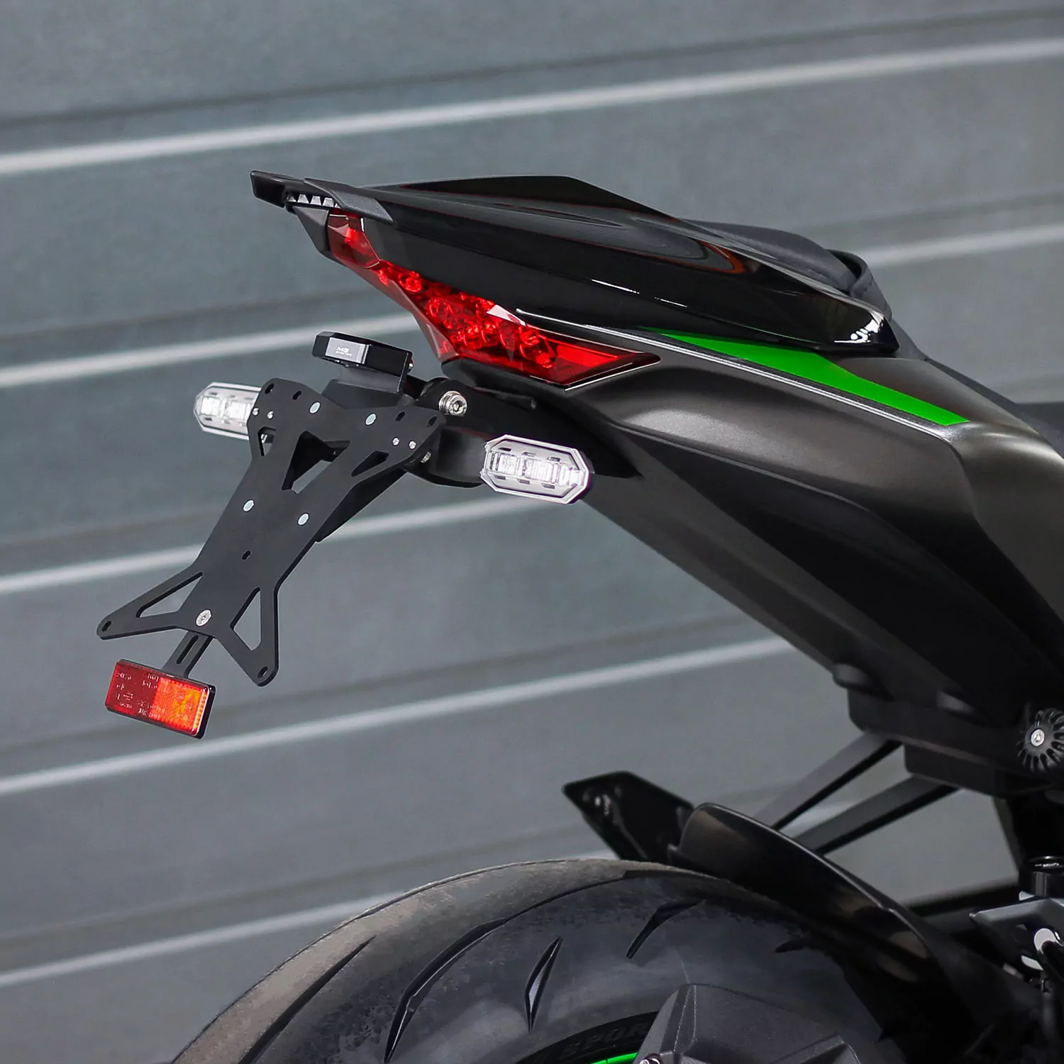 MG Biketec Kennzeichenhalter für Kawasaki Z 1100 / SE ab 2026