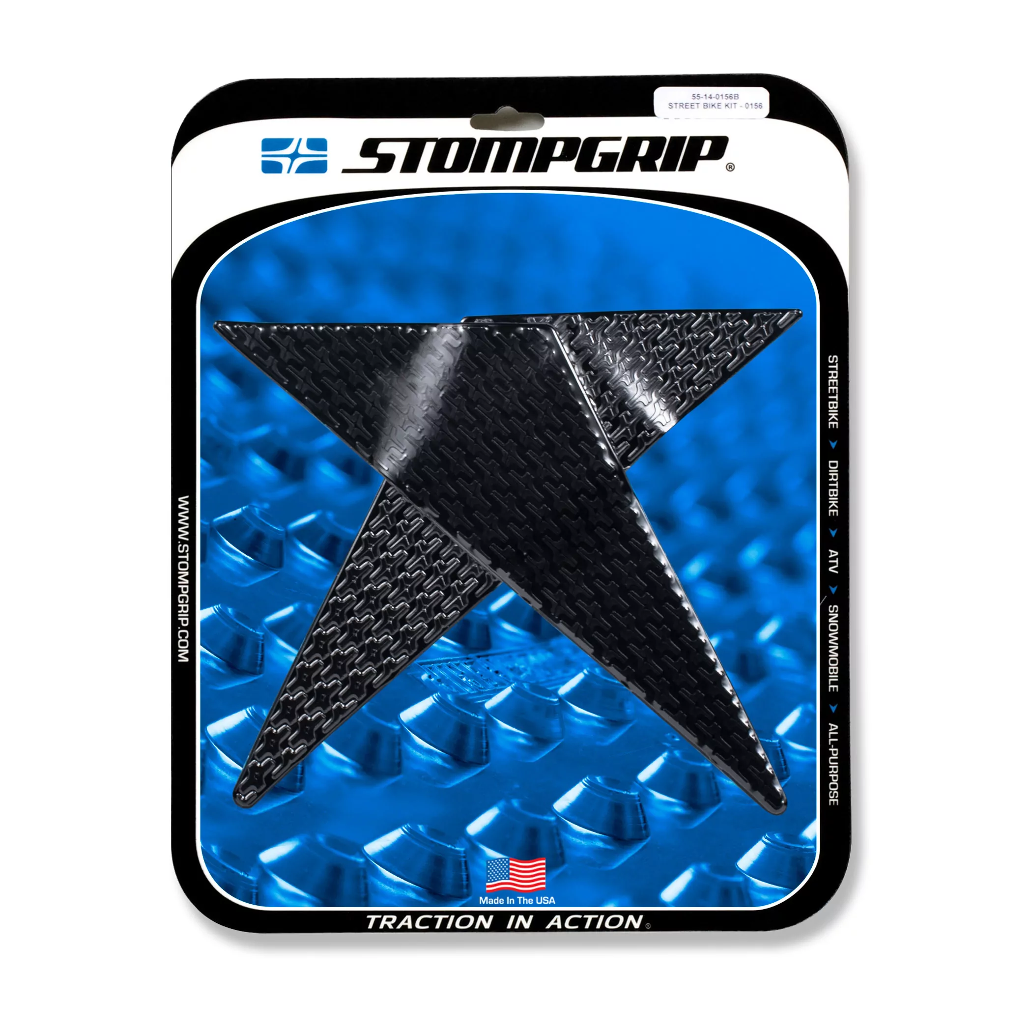 Stompgrip Traction Pad Icon für Honda GL1800 Gold Wing 18-22 Schwarz