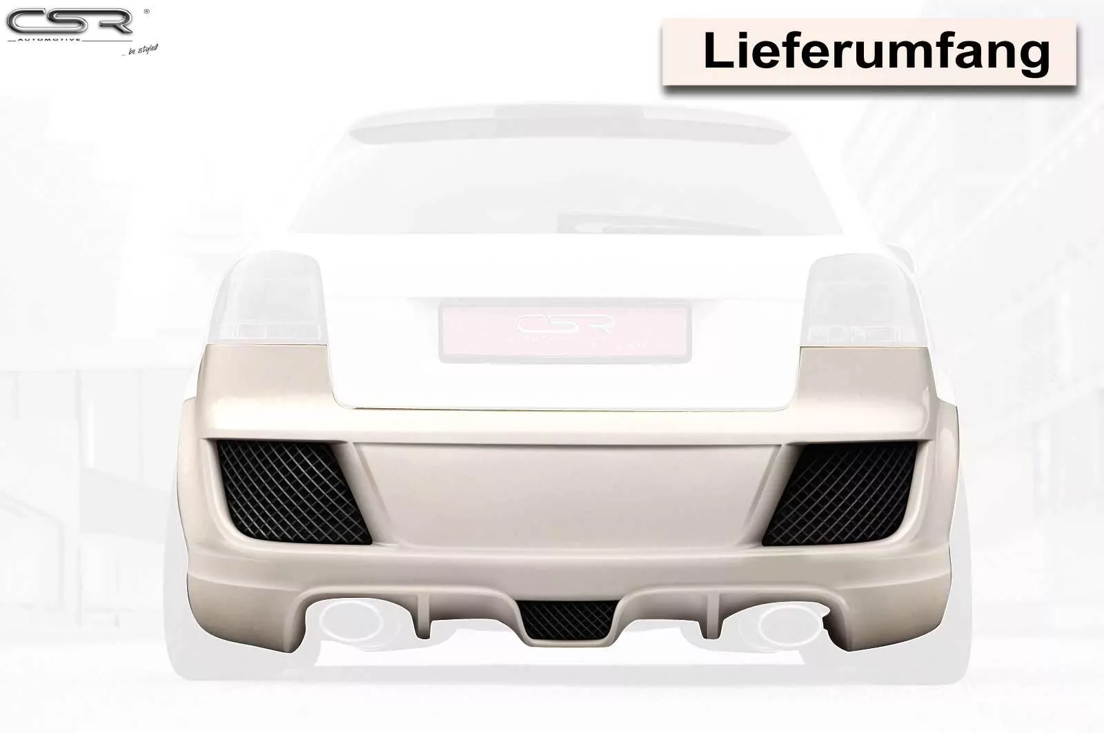 Heckstoßstange für Audi A3 Typ 8P/8PA HSK269