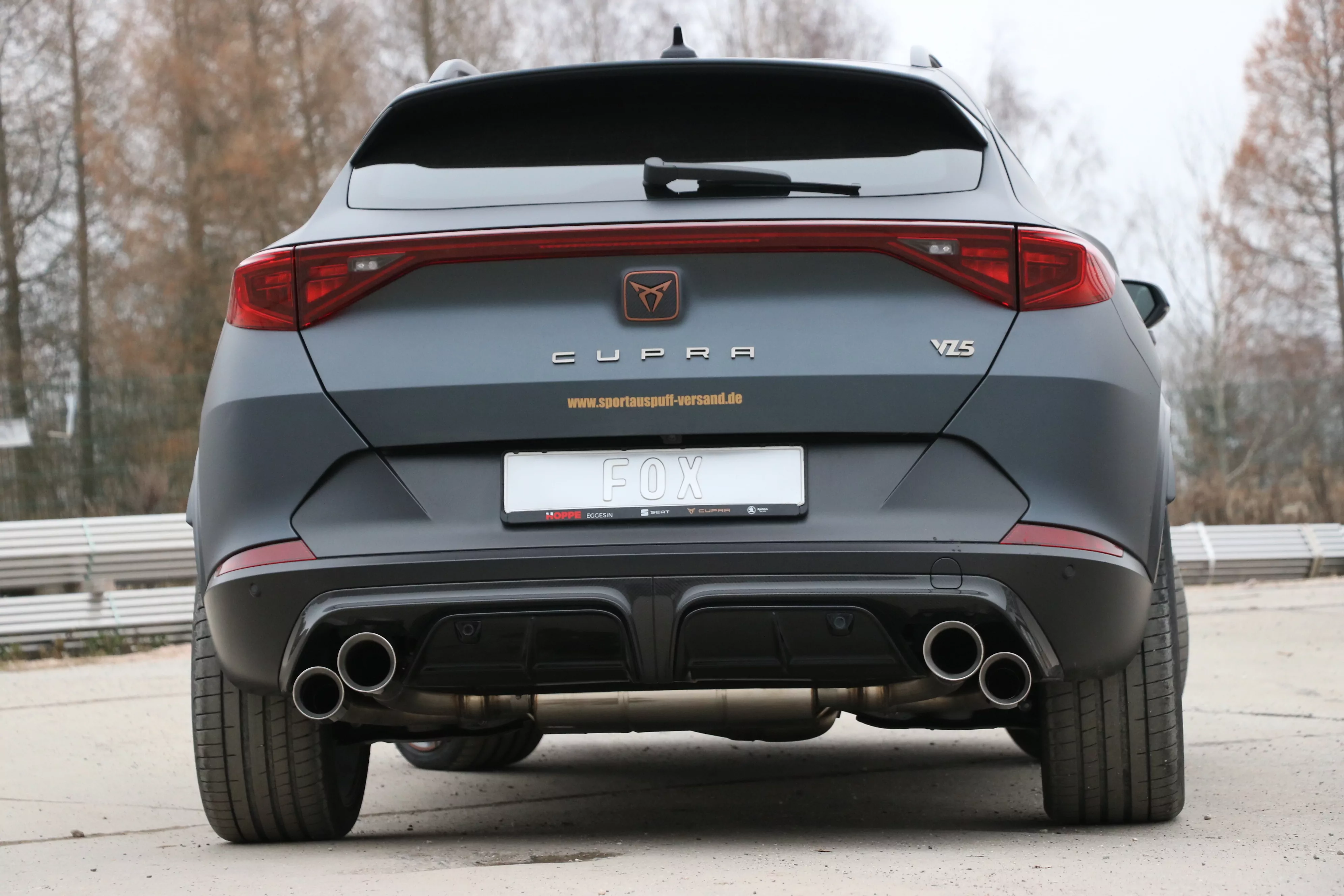 CUPRA Formentor 4x4 - VZ5  Endschalldämpfer mit 2 Abgasklappen - 2x100 und 2x90 Typ 25
