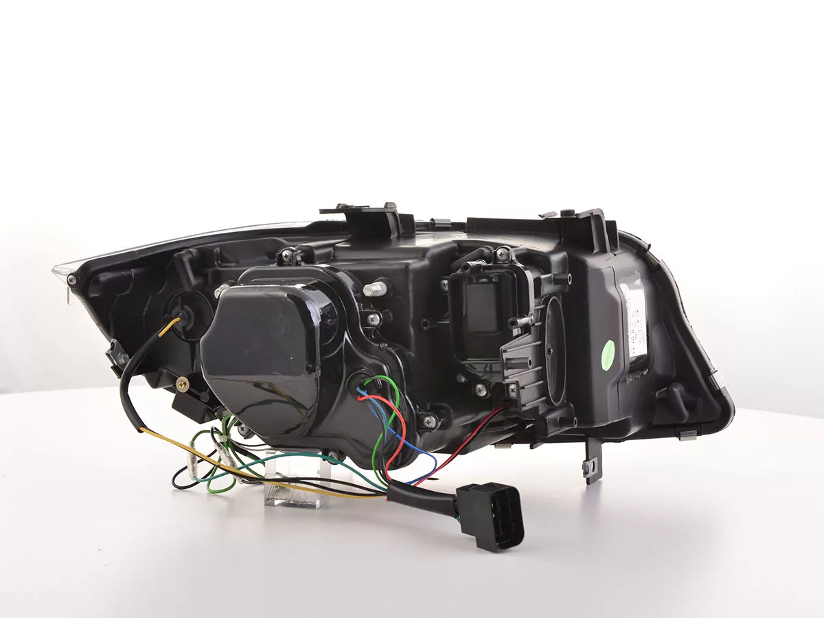 Scheinwerfer Set Daylight LED TFL-Optik BMW 3er E90/E91 Bj. 05-08 schwarz