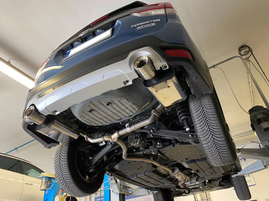 Subaru Forester 4WD - SK  Endschalldämpfer rechts/links - 1x114 Typ 13 rechts/links