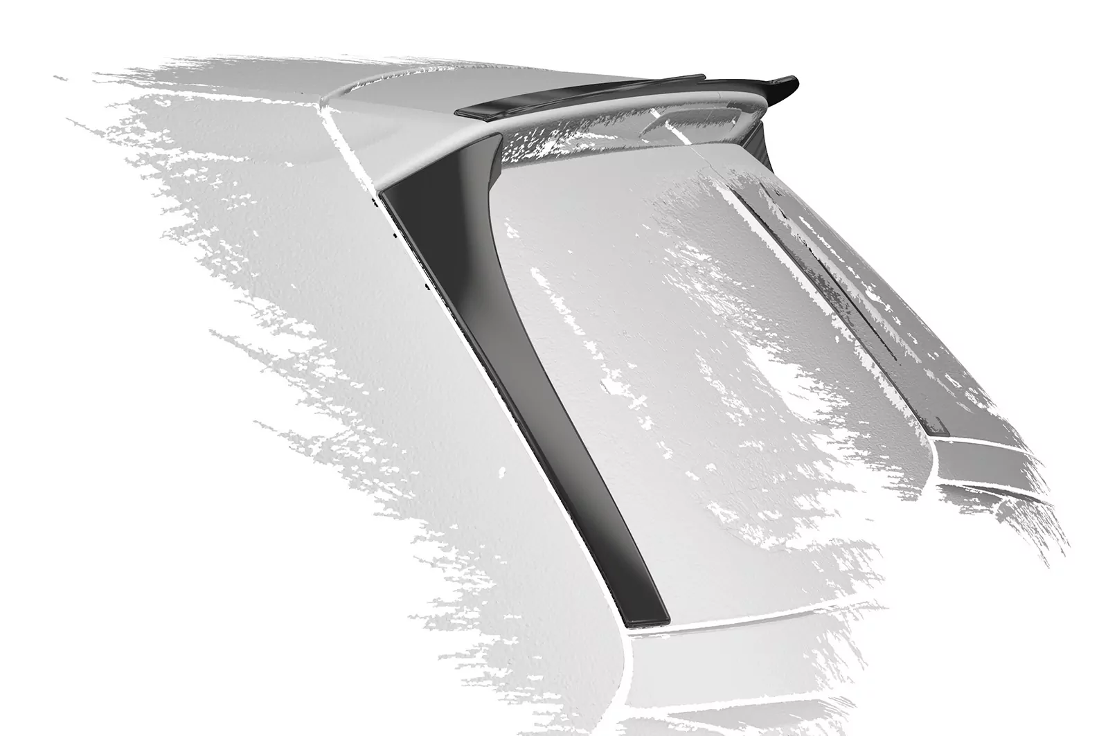 Heckflügel mit ABE für VW Golf 7 Basis HF794-M Carbon Look (matt)