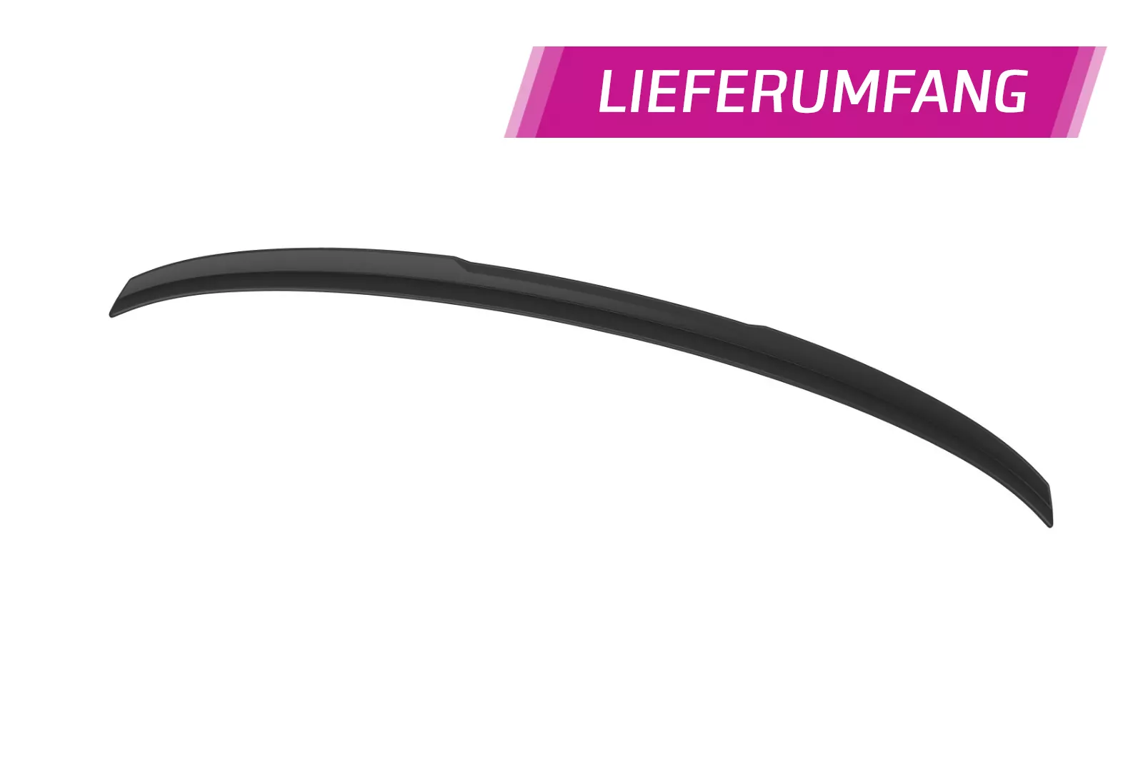 Heckflügel mit ABE für BMW 3er G21 HF766 Strukturiert (schwarz matt)