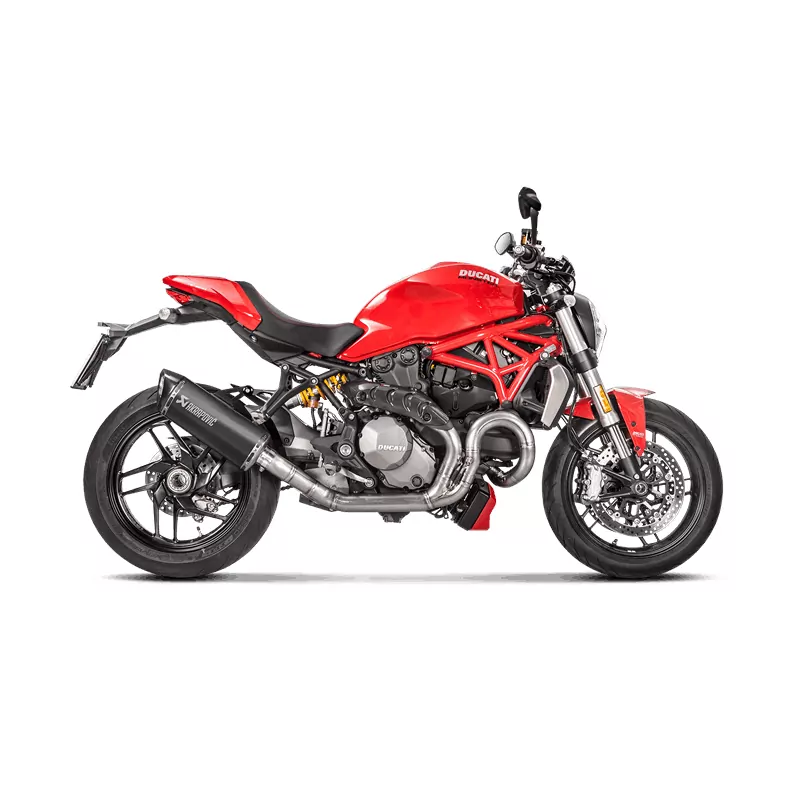 Akrapovic Slip-On Line (Titanium) Auspuff für Ducati Monster 1200R / Monster 1200/1200S / Monster 821 2017-2020